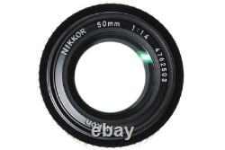 NEAR MINT Nikon FM2 Black SLR 35mm Film Camera Ai 50mm F1.4 Lens From JAPAN