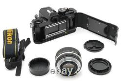 NEAR MINT Nikon FM2 Black SLR 35mm Film Camera Ai 50mm F1.4 Lens From JAPAN