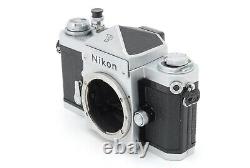 NEAR MINT Nikon F 35mm SLR Film Camera Silver Non Ai 50mm f1.4 Lens JAPAN