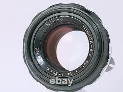 NEAR MINT? Nikon New F Apollo + 50mm f/1.4 Lens 35mm Film Camera Japan #157