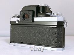 NEAR MINT? Nikon New F Apollo + 50mm f/2 Lens 35mm Film Camera Japan 1587.1