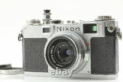 NEAR MINT+++? Nikon S2 Rangefinder Film Camera W-Nikkor-C 28mm f/3.5 Lens JAPAN