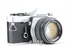 NEAR MINT OLYMPUS OM-1 35mm SLR Film Camera + G. ZUIKO Auto-S 50mm f1.4 Lens