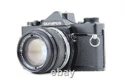 NEAR MINT OLYMPUS OM-1 35mm SLR Film Camera + G. ZUIKO Auto-S 50mm f1.4 Lens