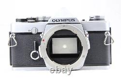 NEAR MINT OLYMPUS OM-1 35mm SLR Film Camera + G. ZUIKO Auto-S 50mm f1.4 Lens