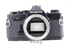NEAR MINT OLYMPUS OM-1 35mm SLR Film Camera + G. ZUIKO Auto-S 50mm f1.4 Lens