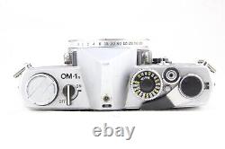 NEAR MINT OLYMPUS OM-1 35mm SLR Film Camera + G. ZUIKO Auto-S 50mm f1.4 Lens