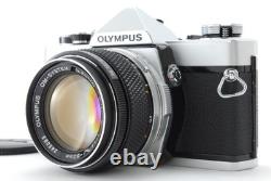 NEAR MINT? Olympus OM-1 SLR 35mm Film Camera G. Zuiko Auto-S 50mm f1.4 Japan