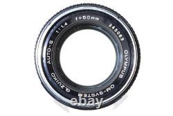 NEAR MINT? Olympus OM-1 SLR 35mm Film Camera G. Zuiko Auto-S 50mm f1.4 Japan