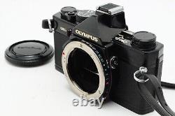 NEAR MINT? Olympus OM-2N SLR Black Film Camera Zuiko MC 50mm F1.4 Lens JAPAN