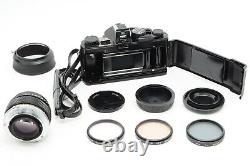 NEAR MINT? Olympus OM-2N SLR Black Film Camera Zuiko MC 50mm F1.4 Lens JAPAN