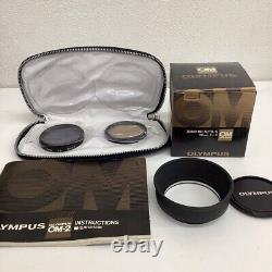 NEAR MINT? Olympus OM-2N SLR Black Film Camera Zuiko MC 50mm F1.4 Lens JAPAN
