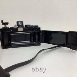 NEAR MINT? Olympus OM-2N SLR Black Film Camera Zuiko MC 50mm F1.4 Lens JAPAN