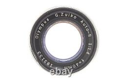 NEAR MINT Olympus Pen FT 35mm Half Frame Film Camera 40mm F1.4 Lens From JAPAN
