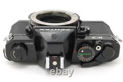 NEAR MINT Pentax K2 Black 35mm SLR Film Camera XR f/2.0 50mm LENS From JAPAN