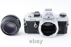 NEAR MINT Pentax MX 35mm SLR Film Camera + SMC M 50mm f/1.4 Lens From JAPAN