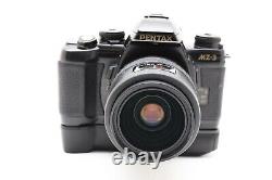 NEAR MINT Pentax MZ-3 Black SLR Black Film Camera FA 28-70mm lens From JAPAN