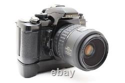 NEAR MINT Pentax MZ-3 Black SLR Black Film Camera FA 28-70mm lens From JAPAN