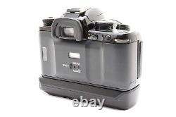 NEAR MINT Pentax MZ-3 Black SLR Black Film Camera FA 28-70mm lens From JAPAN