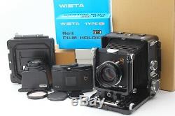 NEAR MINT+++ WISTA 45 SP 4x5 Large Format Field Film Camera withLens From JAPAN