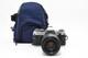 NEAR MINT withBag Canon AE-1 35mm Film Camera Zoom FD 75-200mm F/4.5 Lens Japan