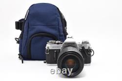 NEAR MINT withBag Canon AE-1 35mm Film Camera Zoom FD 75-200mm F/4.5 Lens Japan
