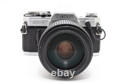 NEAR MINT withBag Canon AE-1 35mm Film Camera Zoom FD 75-200mm F/4.5 Lens Japan