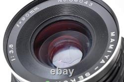 NEAR MINT withBox? Mamiya RB67 Pro S Film Camera Sekor C 90mm f3.8 Lens 120 Japan