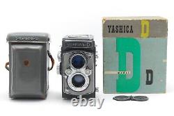 NEAR MINT withBox Yashica-D TLR Film Camera Gray Yashikor 80mm F3.5 Lens JAPAN