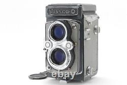 NEAR MINT withBox Yashica-D TLR Film Camera Gray Yashikor 80mm F3.5 Lens JAPAN