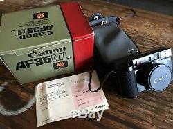 NEW, Estate Find! Canon AF35ML 35mm Film Camera c/w 40mm f/1.9 Lens