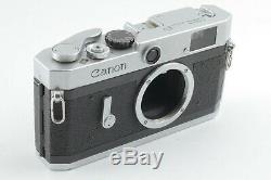 NMINTwithCaseCanon P 35mm Rangefinder Film Camera With 50mm F/1.4 Lens From Japan