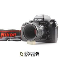 NO LEAKS NEAR MINT Late 257xxxx Nikon F4 AF 60mm f2.8 D lens Film Camera JAPAN