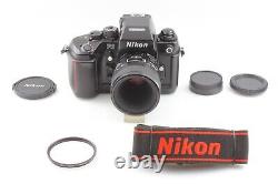 NO LEAKS NEAR MINT Late 257xxxx Nikon F4 AF 60mm f2.8 D lens Film Camera JAPAN