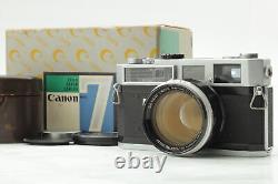 N MINT BOX Canon Model 7 Rangefinder film Camera 50mm f1.2 L39 lens From JAPAN