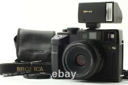 N MINT+++ Bronica RF645 + Zenzanon RF 65mm f/4 Lens, RF20 Flash from JAPAN