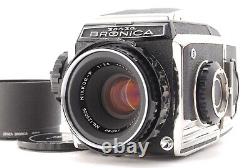 N MINT+++? Bronica S2A 6x6 Medium Format Film Camera 75mm f/2.8 Lens From JAPAN