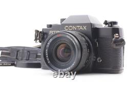 N MINT CONTAX RTS SLR 35mm Film Camera Distagon 35mm F2.8 AEJ Lens From JAPAN