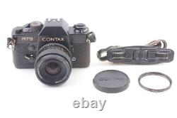 N MINT CONTAX RTS SLR 35mm Film Camera Distagon 35mm F2.8 AEJ Lens From JAPAN