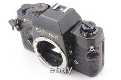 N MINT CONTAX RTS SLR 35mm Film Camera Distagon 35mm F2.8 AEJ Lens From JAPAN