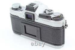 N MINT Canon AE-1 35m Film Camera Silver Body NEW FD 50mm f1.4 Lens From JAPAN