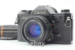N MINT Canon AE-1 35mm SLR Film Camera New FD NFD 50mm f1.4 lens strap JAPAN