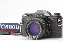 N MINT Canon AE-1 Black 35mm Film Camera New FD NFD 50mm f1.4 Lens From JAPAN