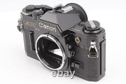 N MINT Canon AE-1 Black 35mm Film Camera New FD NFD 50mm f1.4 Lens From JAPAN