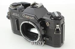 N MINT Canon AE-1 Black 35mm Film Camera SLR New FD 50mm f1.8 Lens From JAPAN