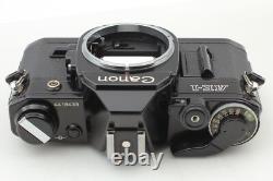 N MINT Canon AE-1 Black 35mm Film Camera SLR New FD 50mm f1.8 Lens From JAPAN
