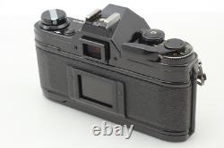N MINT Canon AE-1 Black 35mm Film Camera SLR New FD 50mm f1.8 Lens From JAPAN