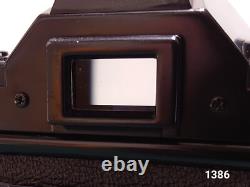 N MINT Canon AE-1 Black 35mm Film Camera SLR New FD 50mm f1.8 Lens From JAPAN