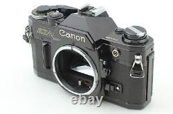 N MINT Canon AE-1 Black 35mm SLR Film Camera New FD 50mm f1.8 Lens From Japan
