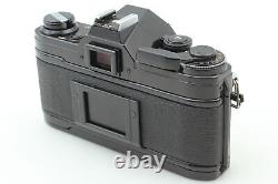N MINT Canon AE-1 Black 35mm SLR Film Camera New FD 50mm f1.8 Lens From Japan